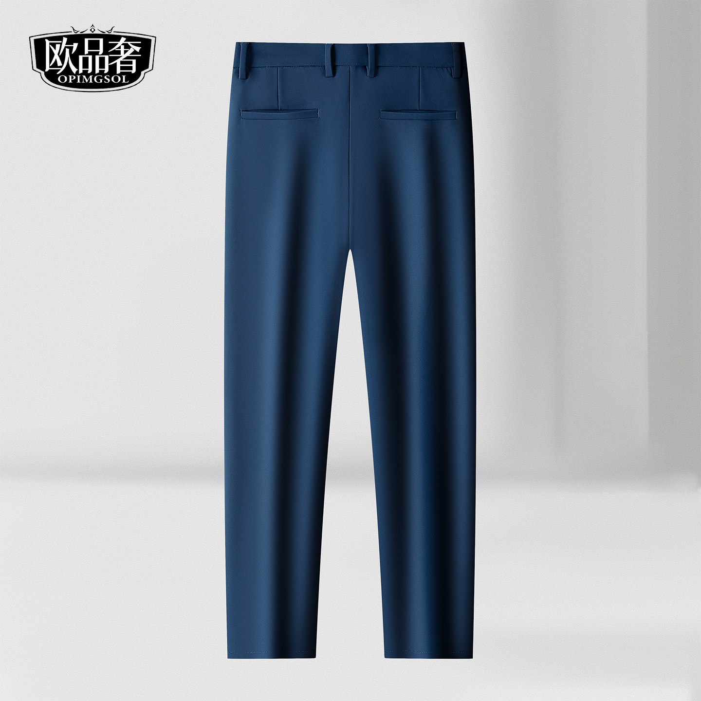 轻商务休闲西裤男士春中厚抗皱易打理直筒男裤2026新款高端长裤子