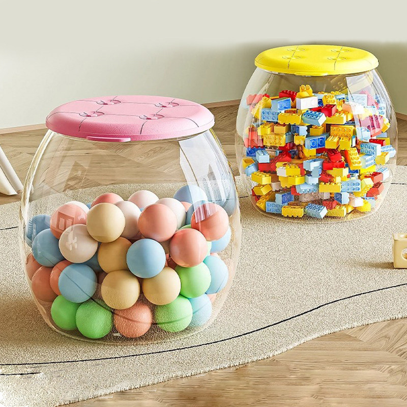 娃娃收纳桶玩具收纳箱毛绒玩偶