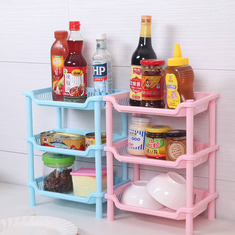 路驼置物架塑料省空间置物架