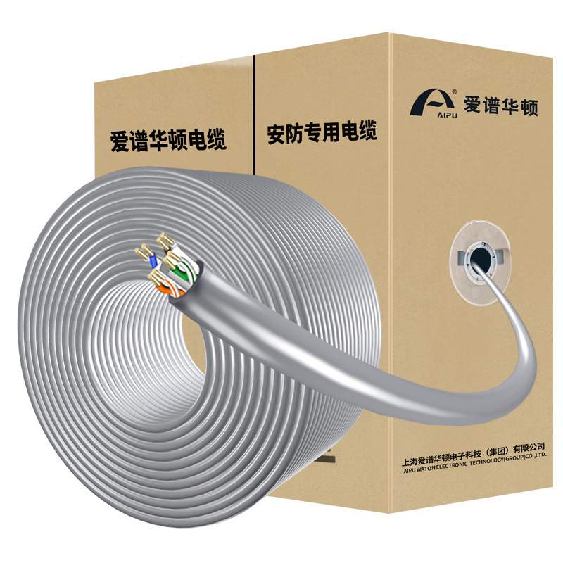 爱谱华顿CAT6a超六类网线 4对非屏蔽UTP电缆 305米/箱