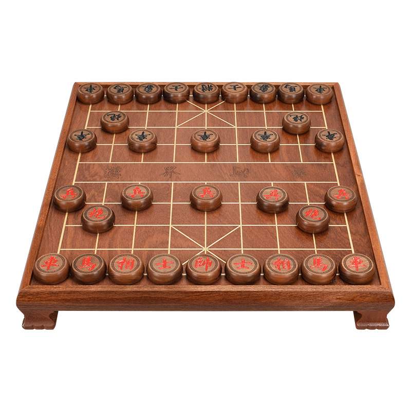 御圣中国象棋套装实木草花梨木象棋桌大号象棋子高档象棋盘TX-708