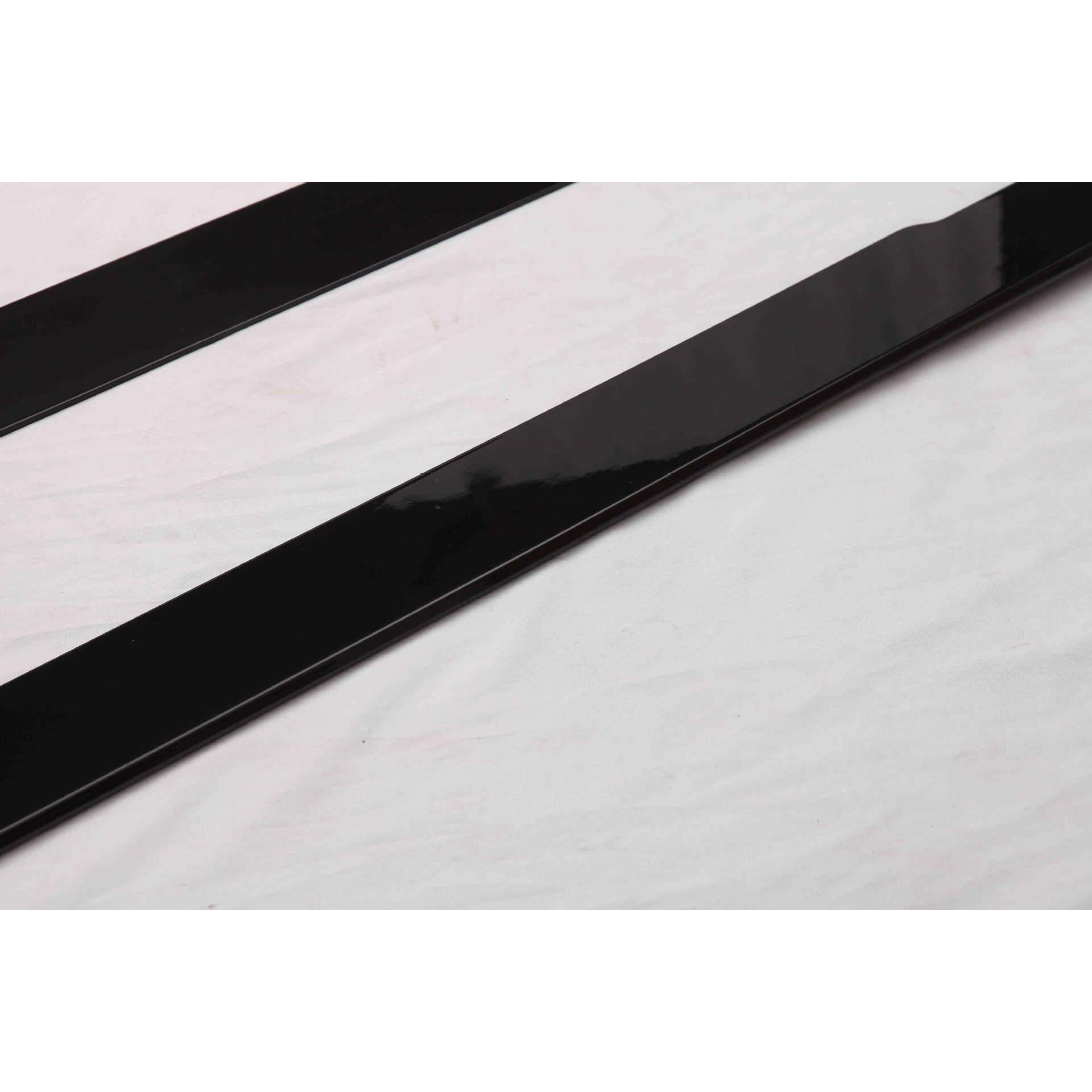 适用于宝马3系F30  MP 侧裙 颜色：碳纹亮黑哑光