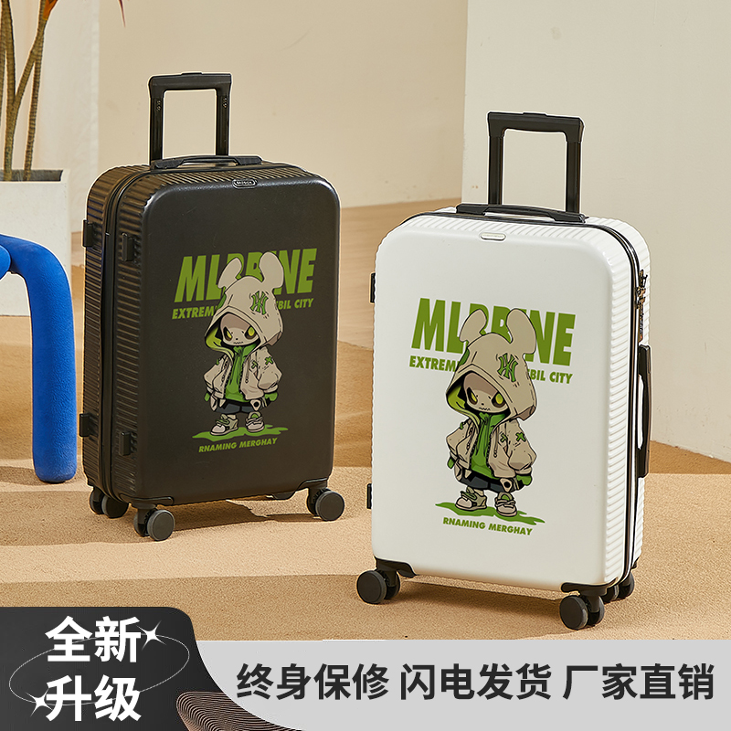 涂鸦行李箱拉杆箱多功能设计