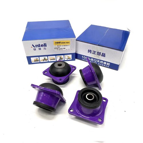 挖掘机斗山大宇DX385 380 420 520-9C发动机机脚胶 机脚垫 减震胶