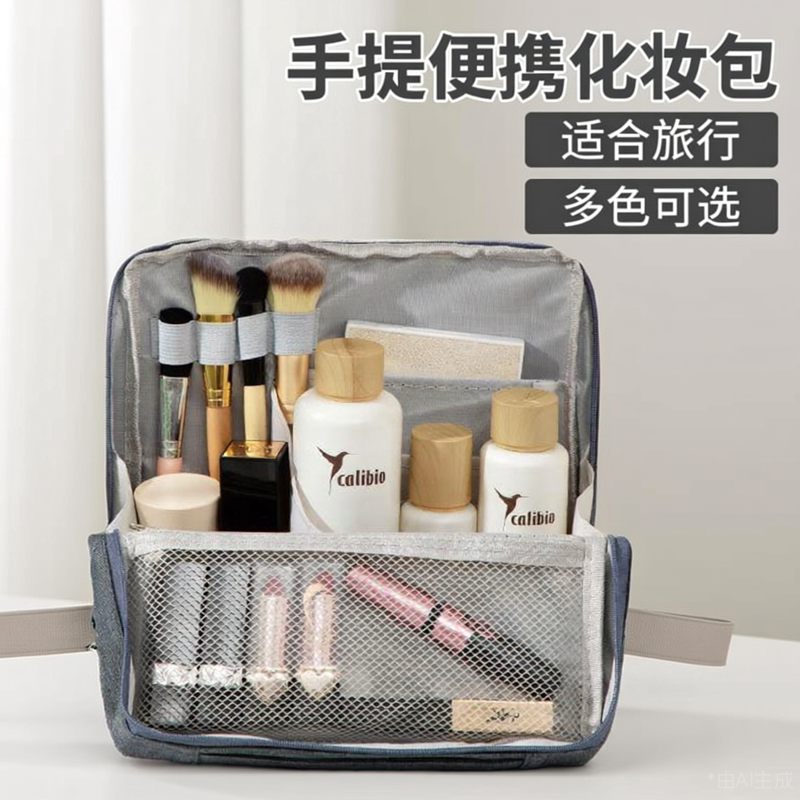 ins风化妆包可挂行李箱大容量图片