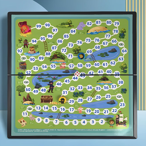 寻宝探险磁吸棋类益智玩具飞行棋