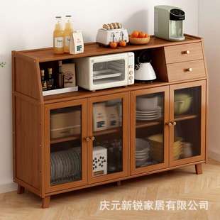 厨房餐边柜储物柜家用客厅靠墙窄橱柜边柜现代简约酒柜餐厅茶水柜