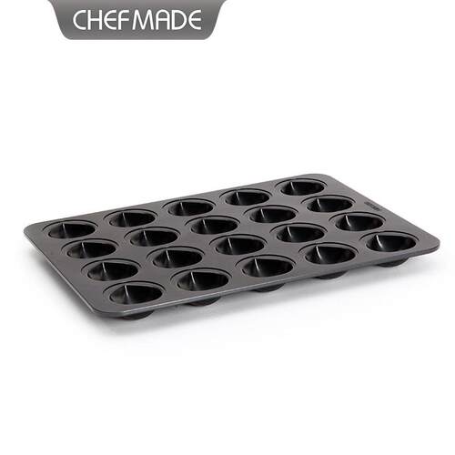 学厨20连栗子蛋糕模具现货创意黄油年糕蛋糕烤盘不粘烤箱烘焙工具