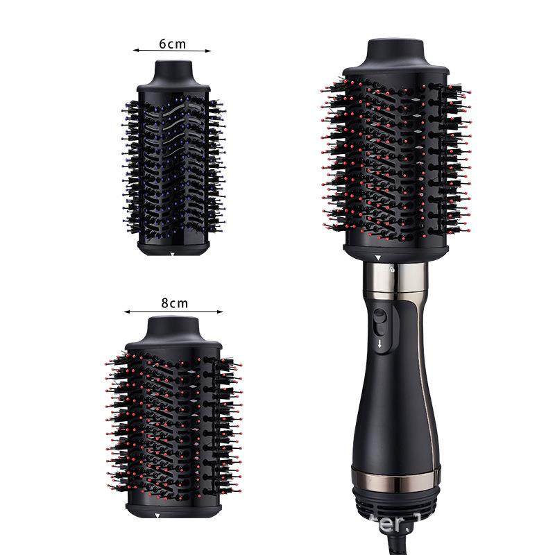 多功能三合一热风梳大功率直发梳干湿两用吹风梳