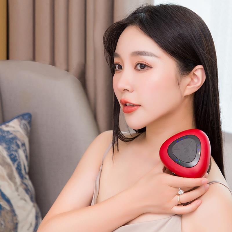 厂家直供充电家用电动温热吸痧拔罐经络刷按摩器疏通淋巴负压吸痧