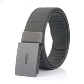 新款 尼龙自动扣帆布皮带平滑扣工装 裤 日本进口无印男士 牛仔裤 腰带