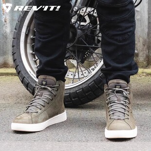 REVIT锐飞特弓箭摩托车骑行靴夏季男女板鞋透气机车休闲骑行鞋