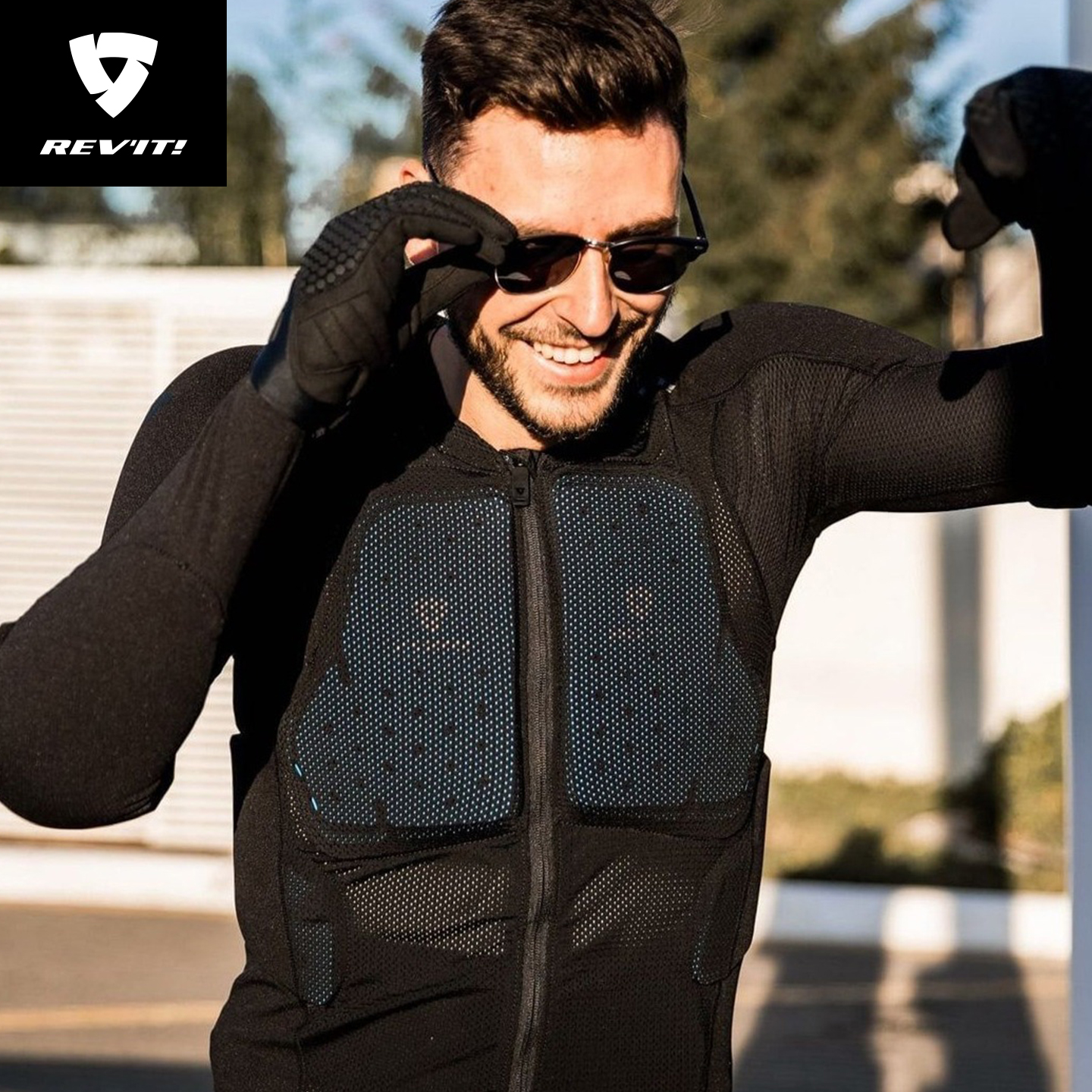 REVIT锐飞特摩托车骑行护甲衣机车骑行服海卫夏季网眼透气防摔