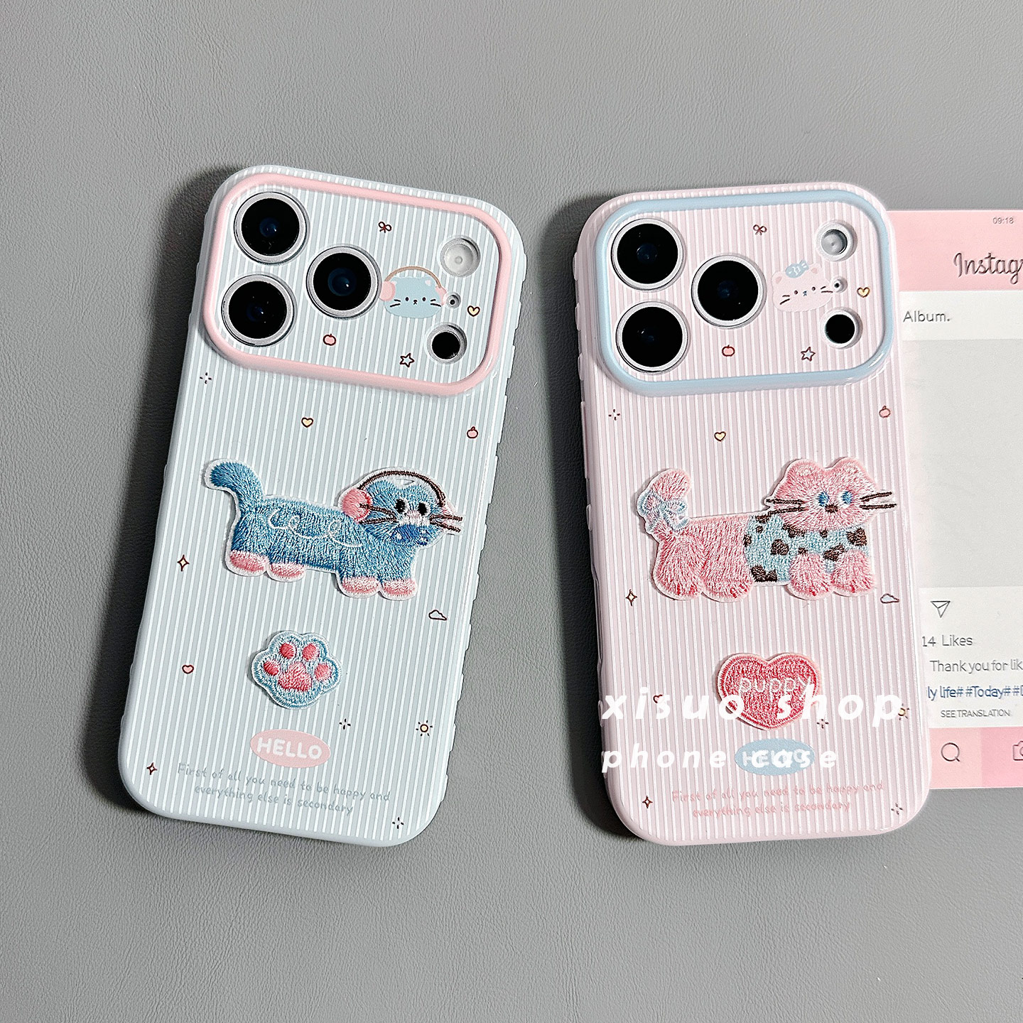 适用于iPhoneTPU可爱手机壳