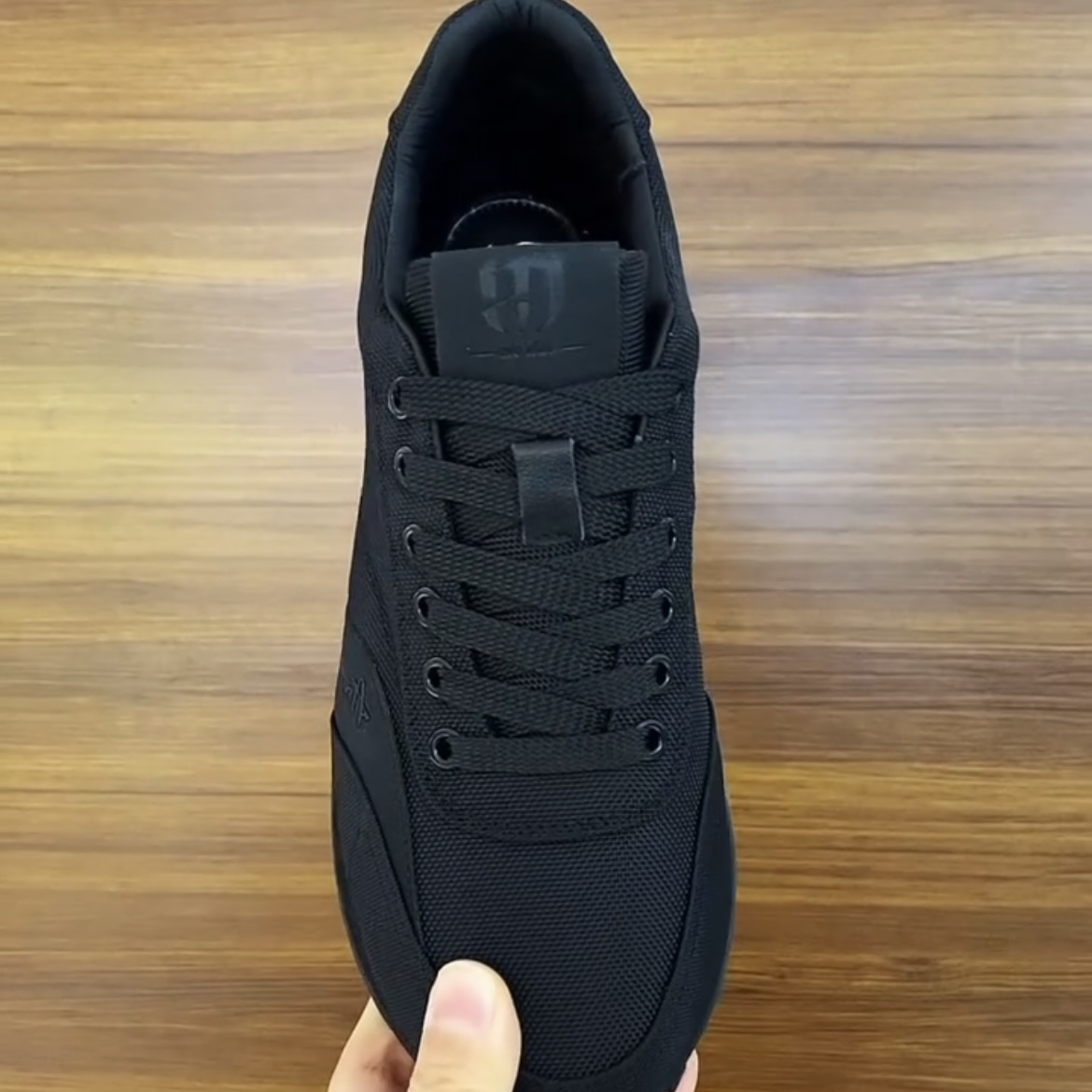 551D厚底轻便圆头舒适布鞋套系带福鞋休闲透气百搭车缝线潮流工装