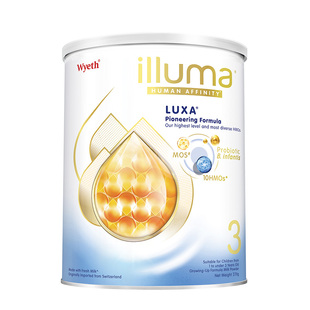 10HMO婴幼儿dha牛奶粉370g 新版 3岁 6罐 惠氏Wyeth启赋未来3段