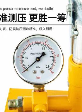 新款 打压泵 电动 小型手动试压泵ppr水管打压机增压泵家用测压力