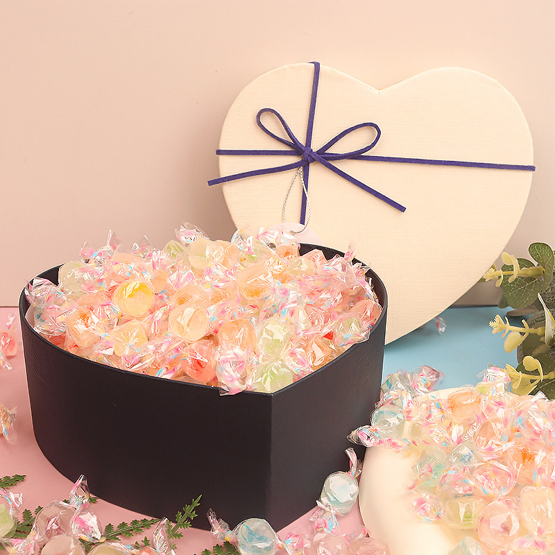 圣诞节糖果礼盒水果糖糖果礼物水果味糖果生日节日送朋友孩子礼品