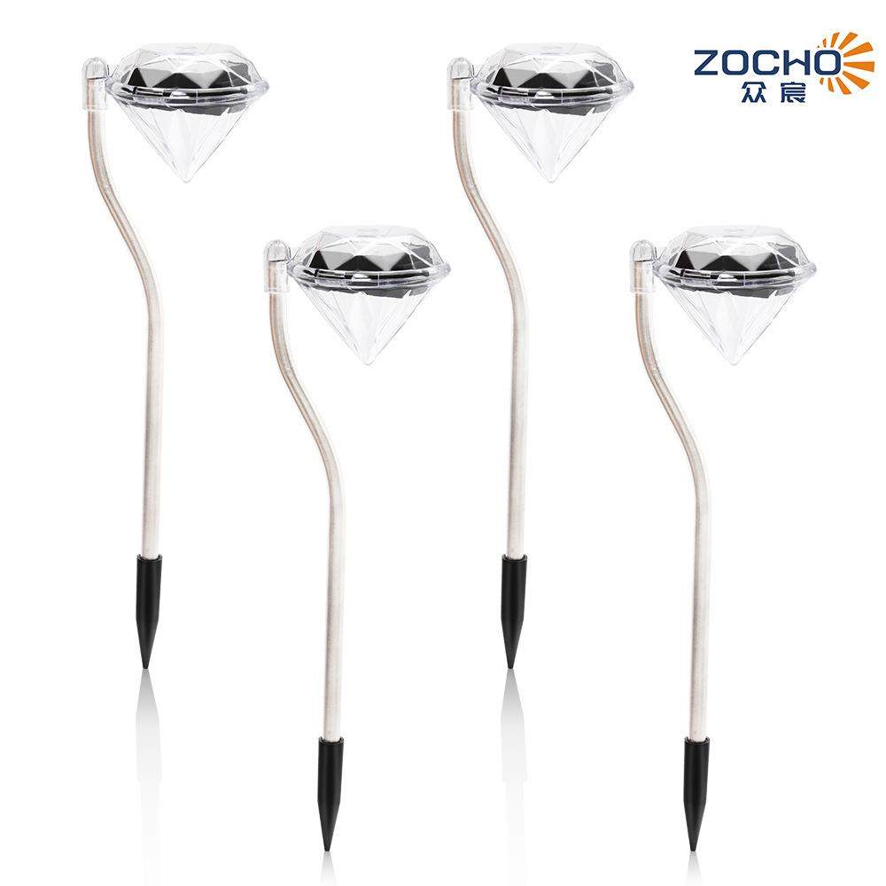 跨境热销太阳能钻石灯led草坪灯户外庭院灯草地灯景观路灯,家装灯饰光源,草坪灯,淘宝优惠券,粉丝福利购,淘宝优惠卷