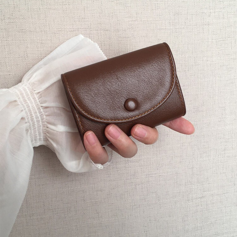 多卡位简约纯色风琴式小巧复古