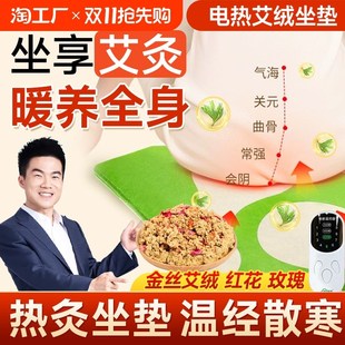 学生 椅子坐垫防屁股痛汽车办公室家用椅子I垫电加热艾灸屁垫冬季