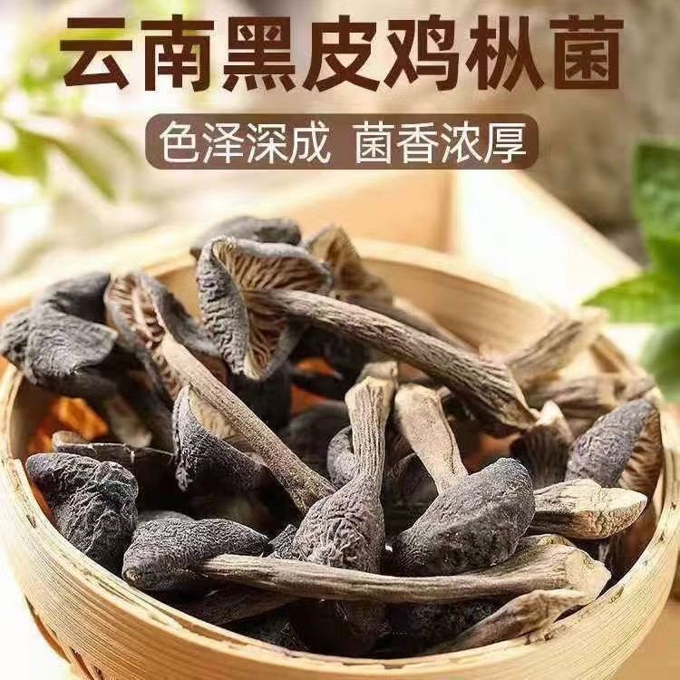 鸡枞菌干货云南鸡纵菌正品旗舰店新鲜特产菌火锅食材煲汤材料