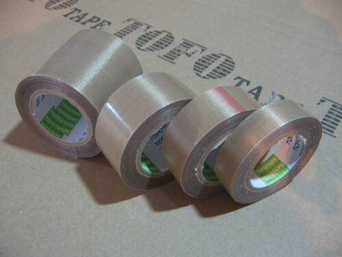 TOFO 铁氟龙/聚四氟乙烯 玻璃纤维高温胶带/高温胶布 19mm