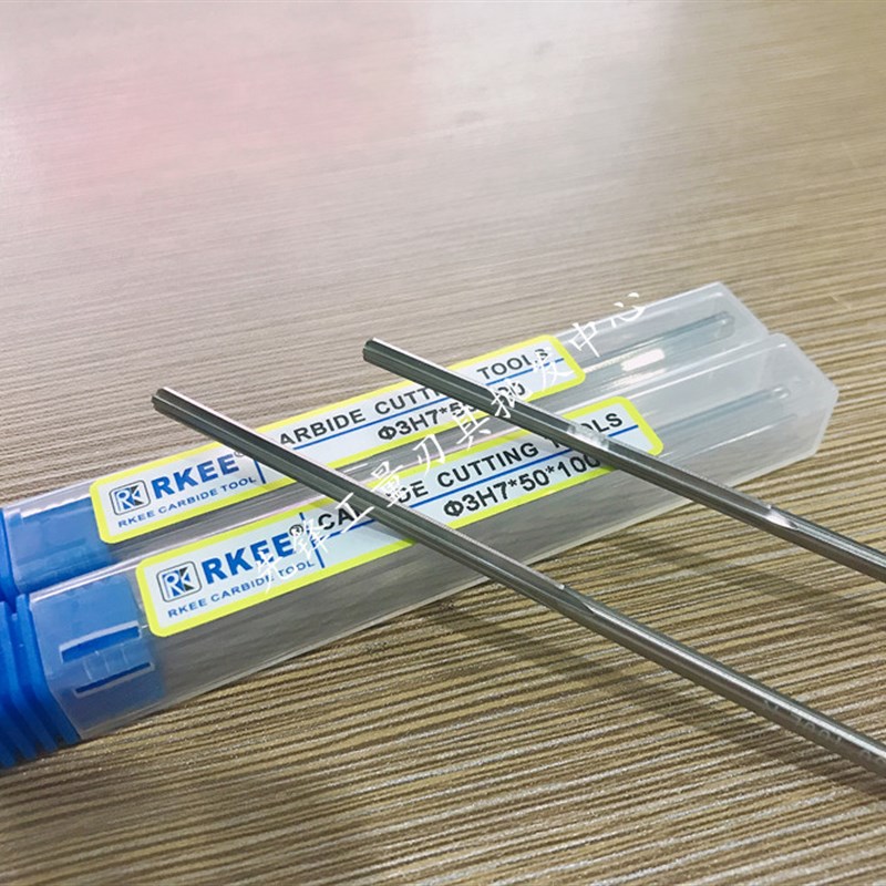 RK整体合金钨钢加长铰刀3 4 5 6 7 8 9 1F0 11 12 13 14X100MMH7