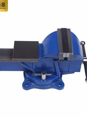 供应重型桌虎钳精密活动带砧台虎钳150mm多规格机床转盘平口钳