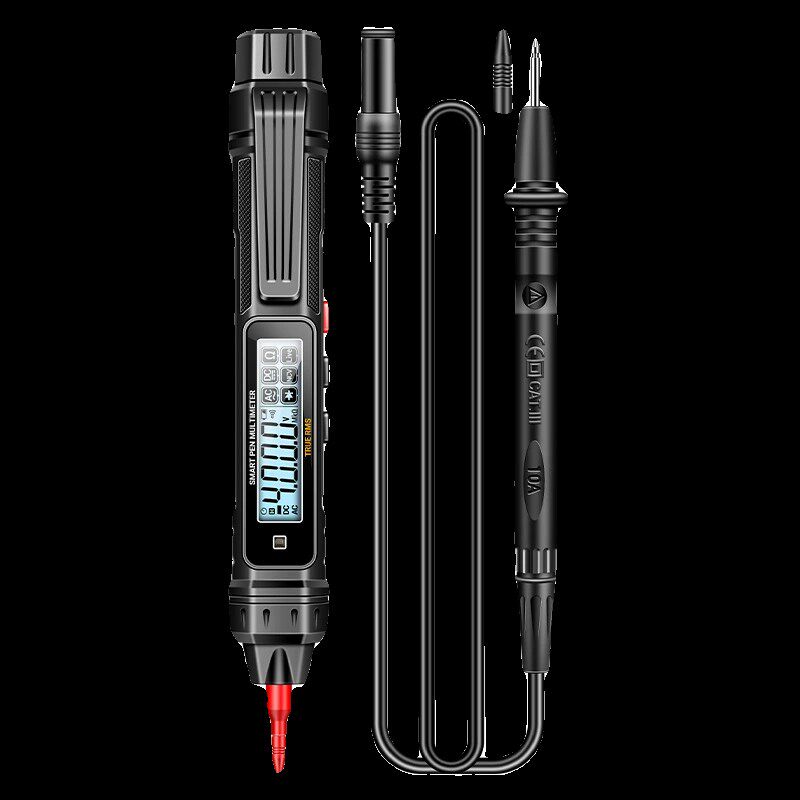 智能笔式万用表数字高精度电工专用数显感应电笔多V功能测电压电