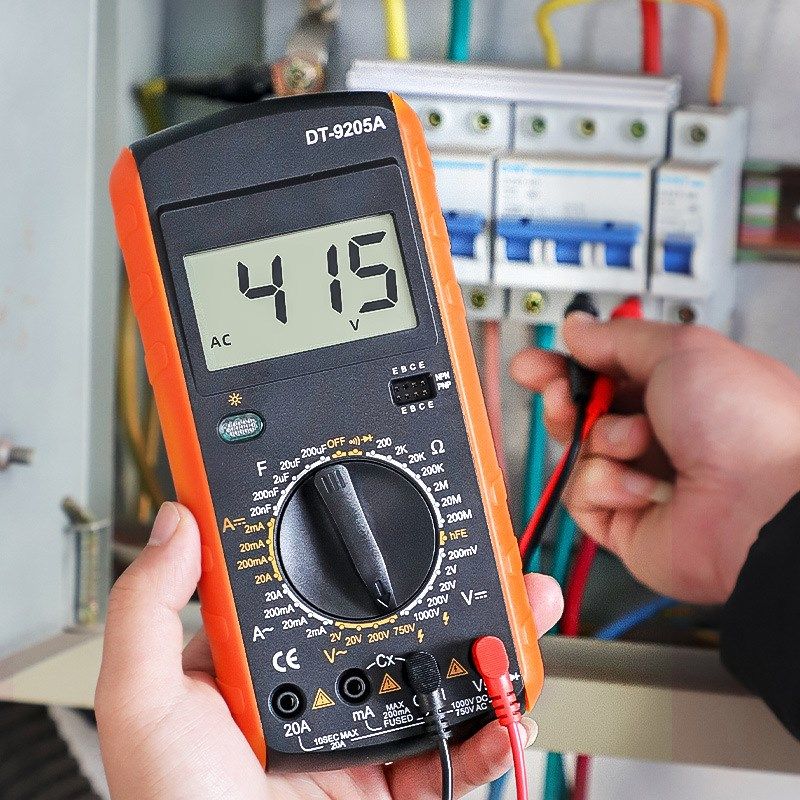 万用表数字高精度全智能防烧万能表电子电工专用家用套装UDT9205A