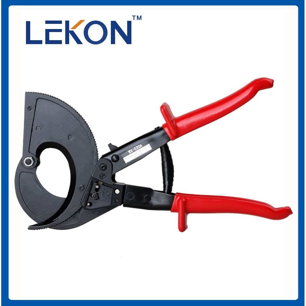 厂家供应WX-520棘轮电缆剪 手动电缆剪轻型电缆剪电缆钳防滑