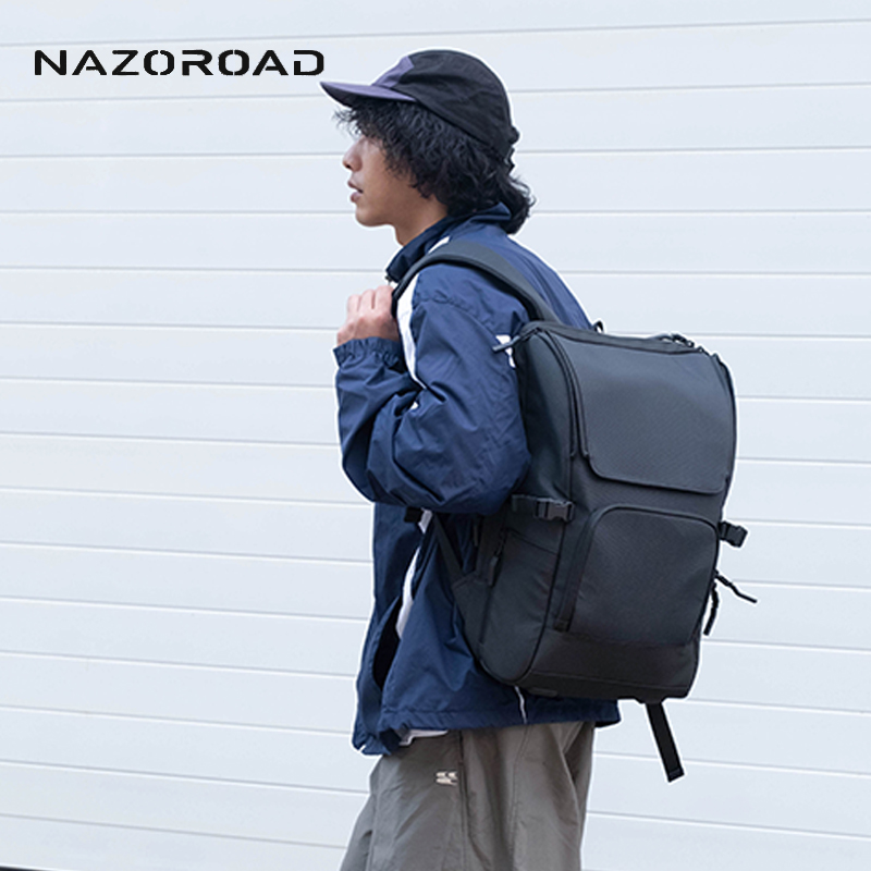 NazoroadTramp17.3寸高颜值简约设计背负舒适，底部防刮背包