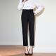显瘦九分裤 Smen诗萌优雅职场2024秋季 知性通勤职业百搭锥形休闲裤
