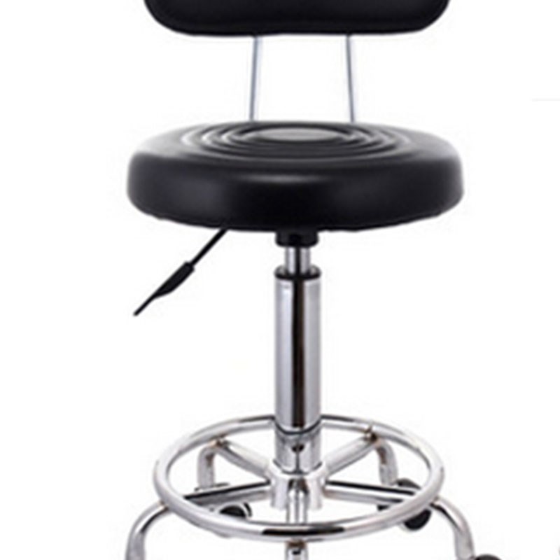 家用升降小圆凳子学生写字电脑椅美容美发简约轮子吧台旋转酒吧椅