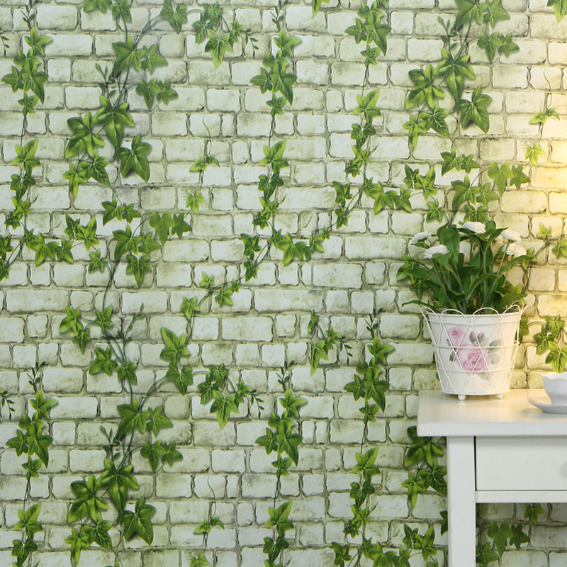 自贴复古电视墙学生宿舍背景墙阳台防水PVC自粘墙纸砖纹壁纸仿砖