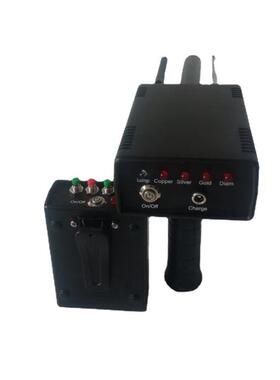 黑色远程定位地下金属探测器升级版德克萨神AKS野外探测金银铜