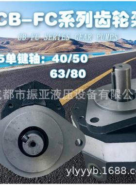 CB-FC20液压齿轮油泵吊车铲车装载机举升行走润滑高压油泵CBFC20L