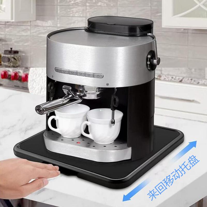 家用厨房可携式重物电器电饭锅煲咖啡机360度移动托 讬盘置物架