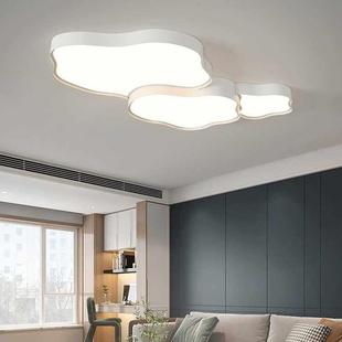 客厅灯2025年新款 白色云朵房间灯创意现代简约大气大厅主灯吸顶灯