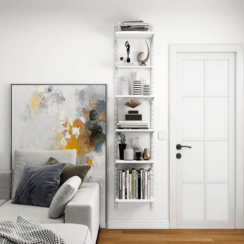 美达斯一字形书架多层搁板置物架沙发边柜简约现代0.4米宽角落柜,住宅家具,书架,淘宝优惠券,粉丝福利购,淘宝优惠卷