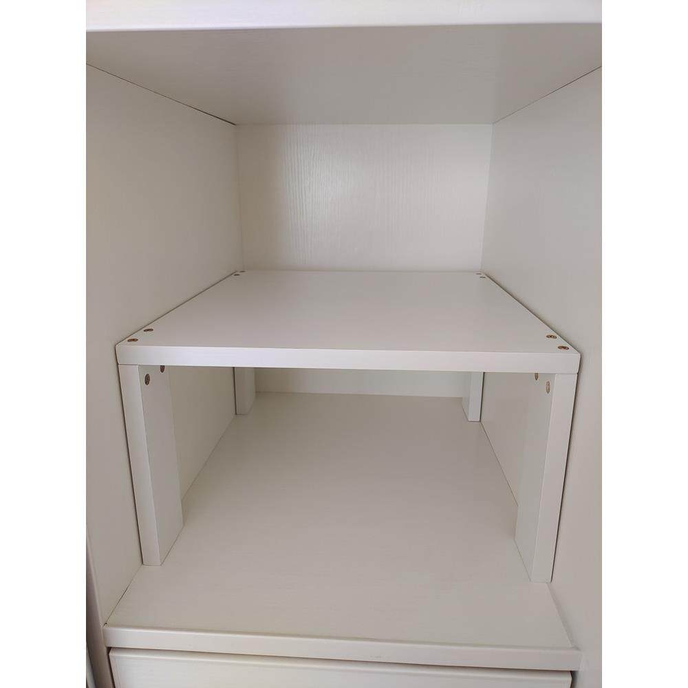 定制衣柜橱柜分层隔板台面架子收纳整理架实木一层分隔客厅置物架