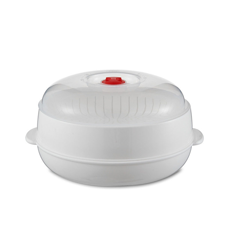 【下单立减50】微波炉专用器皿可加热蒸笼蒸盒多层热包子馒头_wf2