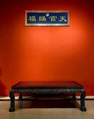 老挝大红酸枝仿清乾隆御制云龙纹画案雕龙画案红木家具办公室高端