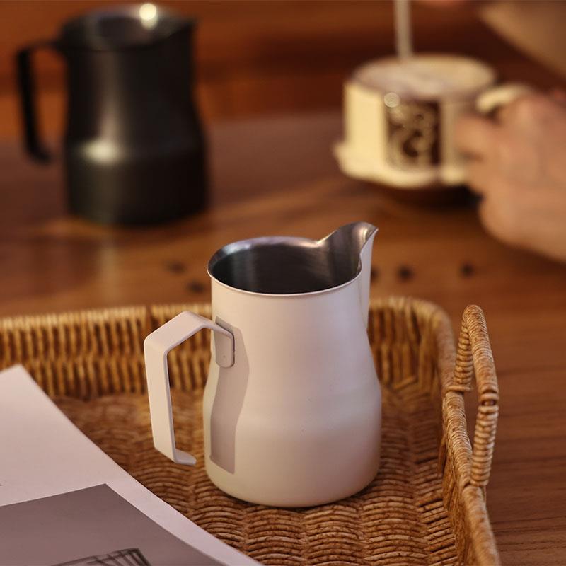 加点乐 专业咖啡拉花奶缸 304不锈钢拉花杯奶泡杯尖嘴奶泡壶家用