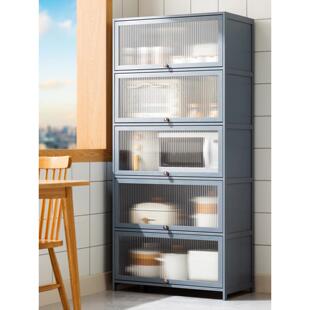 十一维度厨房置物架落地多层烤箱微波炉收纳架子多功能锅架储物柜