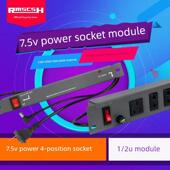 220V电源模块家用多媒体信息箱弱电箱电源插座带灯开关适配器AP9