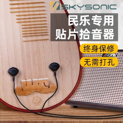 天音琵琶拾音器中阮月琴马头琴舞台演出专用民族乐器专业扩音器