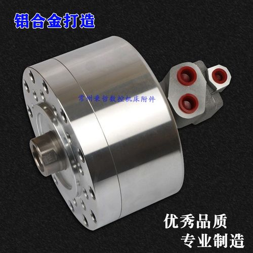 中实回转油缸回转缸液压卡盘三爪旋转RH-125螺纹M24后锁短型RK-N