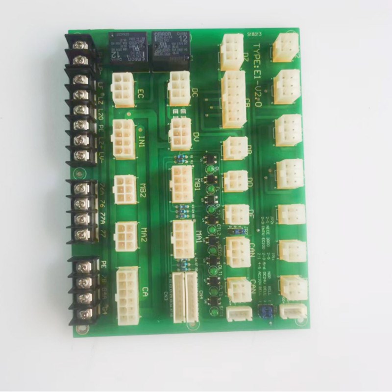 电梯配件电梯转接板接口板全新NICE3000/TYPE:E1-V2.0安装工程